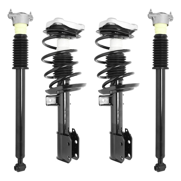 Unity 4-11370-257080-001 Front and Rear Complete Strut Assembly Shock Kit 4-11370-257080-001 - main
